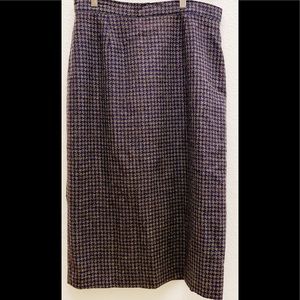 VTG Morgan Taylor Pencil Wool/Silk Skirt 14
